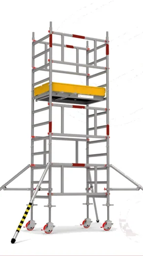 Kompakt Alüminyum Mobil Kule 120×75